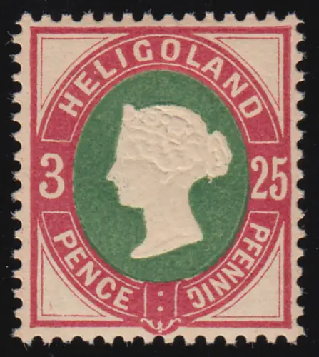 Helgoland 15 Königin Viktoria 25 Pfennig, postfrisch **