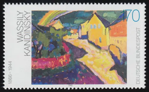 1619 Wassily Kandinsky - Passerverschiebung - Wertangabe 70 statt 170, **