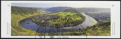 3241-3242 Panorama Moselschleife, selbstklebend, auf neutraler Folie, O