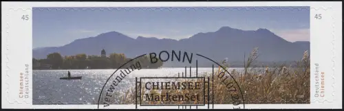 3167-3168 Panorama Chiemsee, selbstklebend, auf neutraler Folie, O