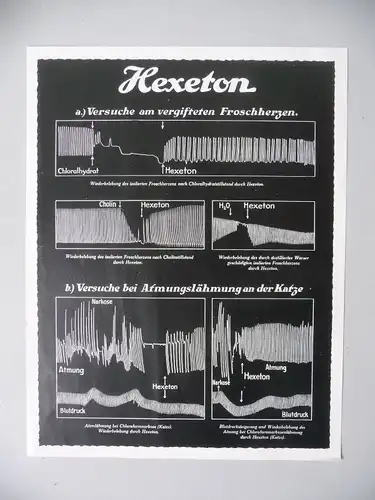 Orig. Reklame Anzeige Blatt Hexeton Kampfer Medizin / Bayer AG ca. 1940