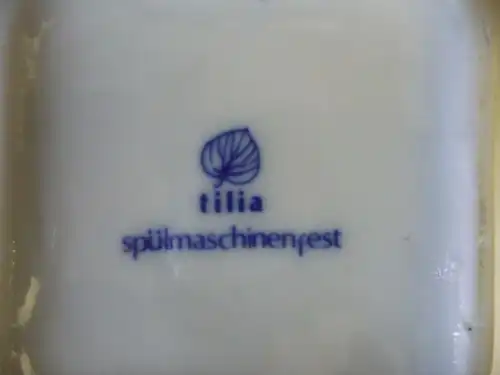Vorratsdose Deckeldose Küchengefäß mit Zwiebelmuster / Tilia Porzellan