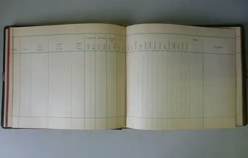 Altes Jagdbuch Jagdkalender für Eintragungen