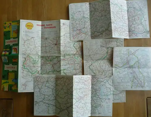 Konvolut Straßenkarten Österreich Stadtplan Linz