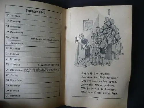 Stromkalender für Schule und Haus 1940/41
