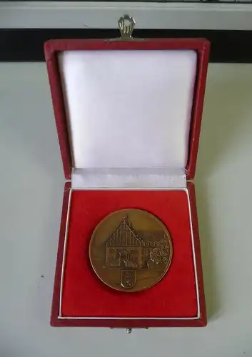 Medaille Ehrenplakette VEB Vowetex Plauen im Etui