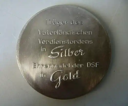 Medaille SDAG Wismut / Tagebau Lichtenberg  DDR