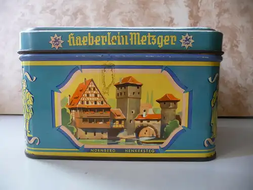 Blechdose Haeberlein Metzger Elisen-Lebkuchen Nürnberg