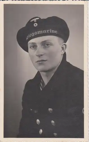 Orig Foto Porträt Matrose Kriegsmarine WKII (3)