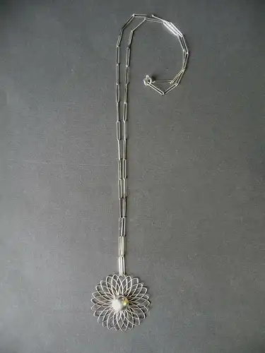 Halskette mit Anhänger Silber 900 KS
