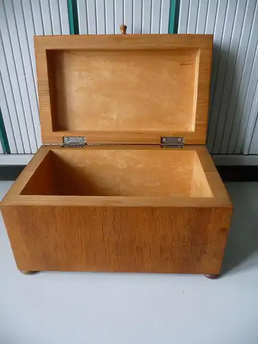 Holzkiste Holzbox ohne Schlüssel
