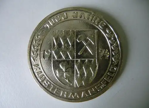 Medaille 1000 Jahre Klostermansfeld 1974