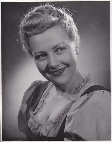 Orig. Filmfoto Pressefoto Aushangfoto Wilma Tatzel / Das schwarze Schaf 1944