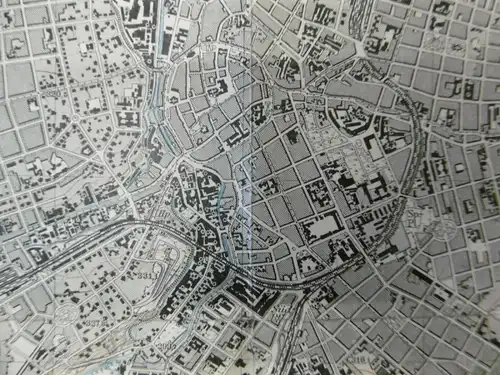 Topographische Karte Nr. 5143 Chemnitz Meßtischblatt 1941