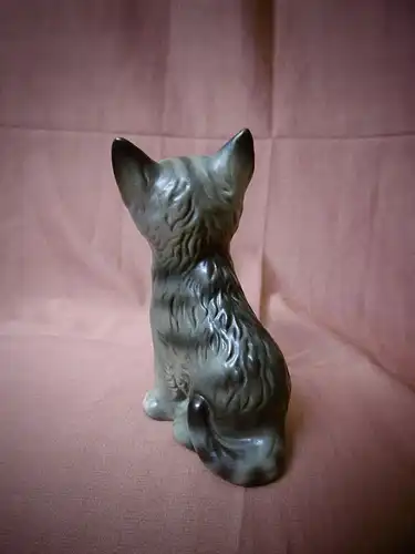 Zauberhafte Porzellanfigur "Katze" von Goebel