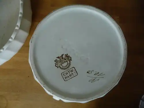 Waschgarnitur Waschschüssel Kanne Schüssel / Villeroy & Boch Dresden Partz Urach