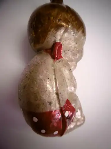 Wunderschöner nostalgischer Christbaumschmuck "Süßes Baby" (Handmade)-Rar!!!