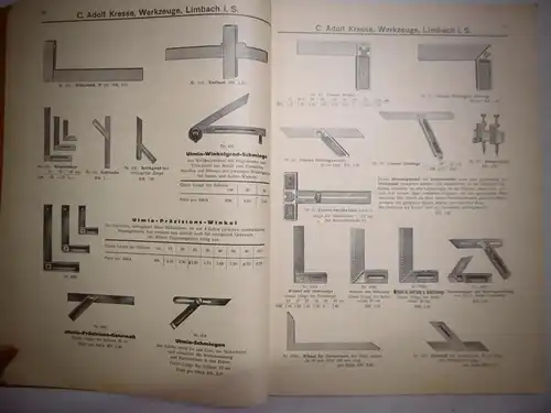 C. Adolf Kresse "Das Haus der guten Werkzeuge", Katalog von 1939, 239 Seiten