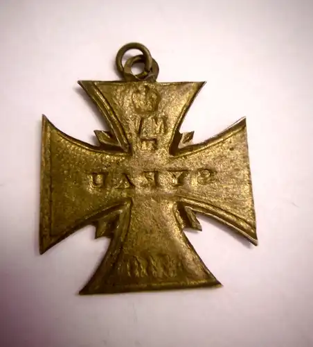 "Kreuz Militärverein Syrau 1880", an Öse