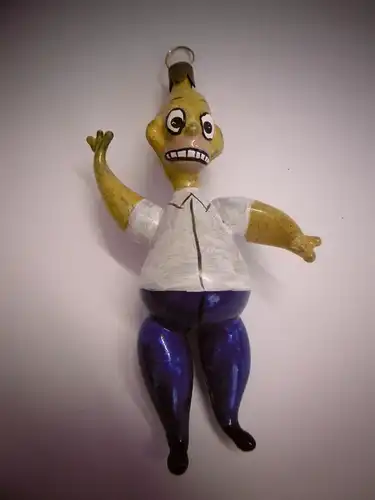 Wunderschöner Nostalgie-Christbaumschmuck "Homer Simpson", Länge ca. 12 cm