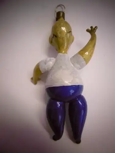 Wunderschöner Nostalgie-Christbaumschmuck "Homer Simpson", Länge ca. 12 cm