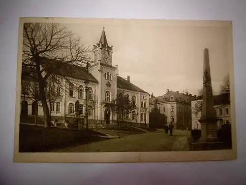 Alte Fotopostkarte "Johanngeorgenstatd Hotel Ratskeller", gelaufen 1927