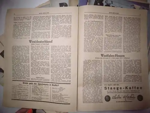 Stk.Preis 9,90 € !!! Alte Zeitschrift "Box Sport" von 1926/ 1927/ 1928/ 1938
