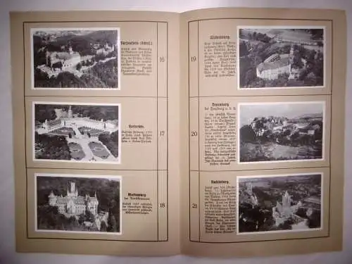 Sammelwerk mit Echtfotos "Im Flugzeug durch die dt. Heimat" (1933), Serie 1