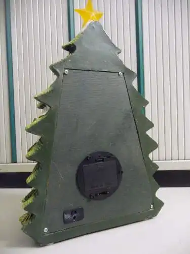 Weihnachtsdeko Tannenbaum mit Innenleben Kunstharz beleuchtbar / Star Trading