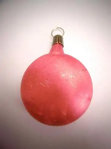 Wunderschöner nostalgischer Christbaumschmuck "Oblade mit Nostalgiebild"-Rar!!!