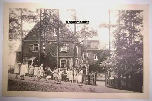 Alte Postkarte "Luftkurort Neukirch Lausitz, Erholungsheim Bethlehemstift", gel.