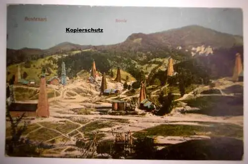 Alte Postkarte / Feldpost "Bustenari", gelaufen 1918