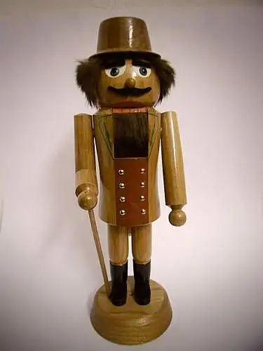 Sehr schöner traditioneller Räuchermann aus Holz , ca. 36 cm