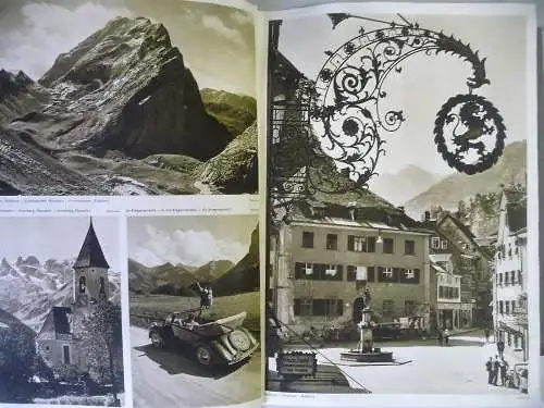 Broschüre Heft Bildband Vorarlberg Fremdenverkehr ca. 1940 / Fotos Risch-Lau ua.