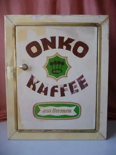 Großer Blechschrank Blechdose Onko Kaffee Bremen