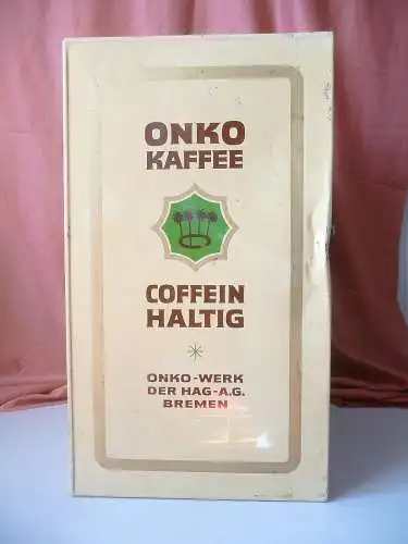 Großer Blechschrank Blechdose Onko Kaffee Bremen