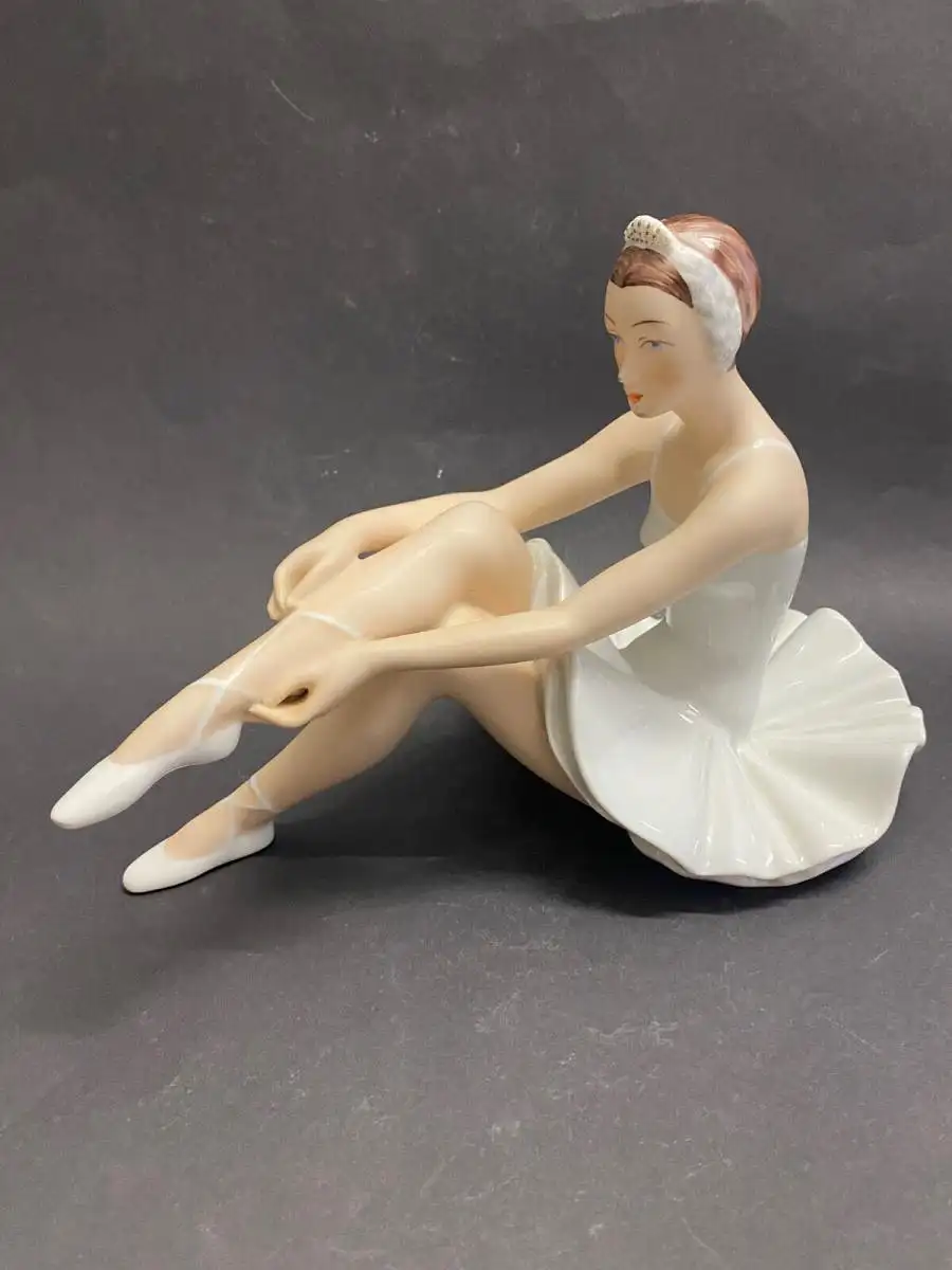 Bezaubernde Porzellan Figur Ballerina Royal Dux 1