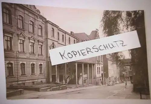 Alte Echtfoto Postkarte "Reichenbach / Vgtl. Neuberinhaus", DDR, ungelaufen