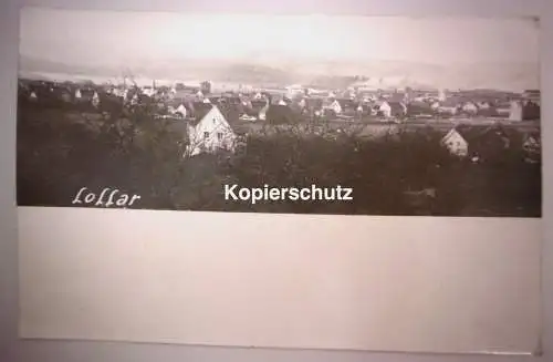 Alte Echtfotopostkarte "Lollar",  gelaufen 1941