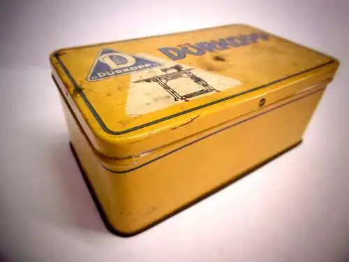 Alte Nähmaschinen Blech-Dose "Dürkopp"