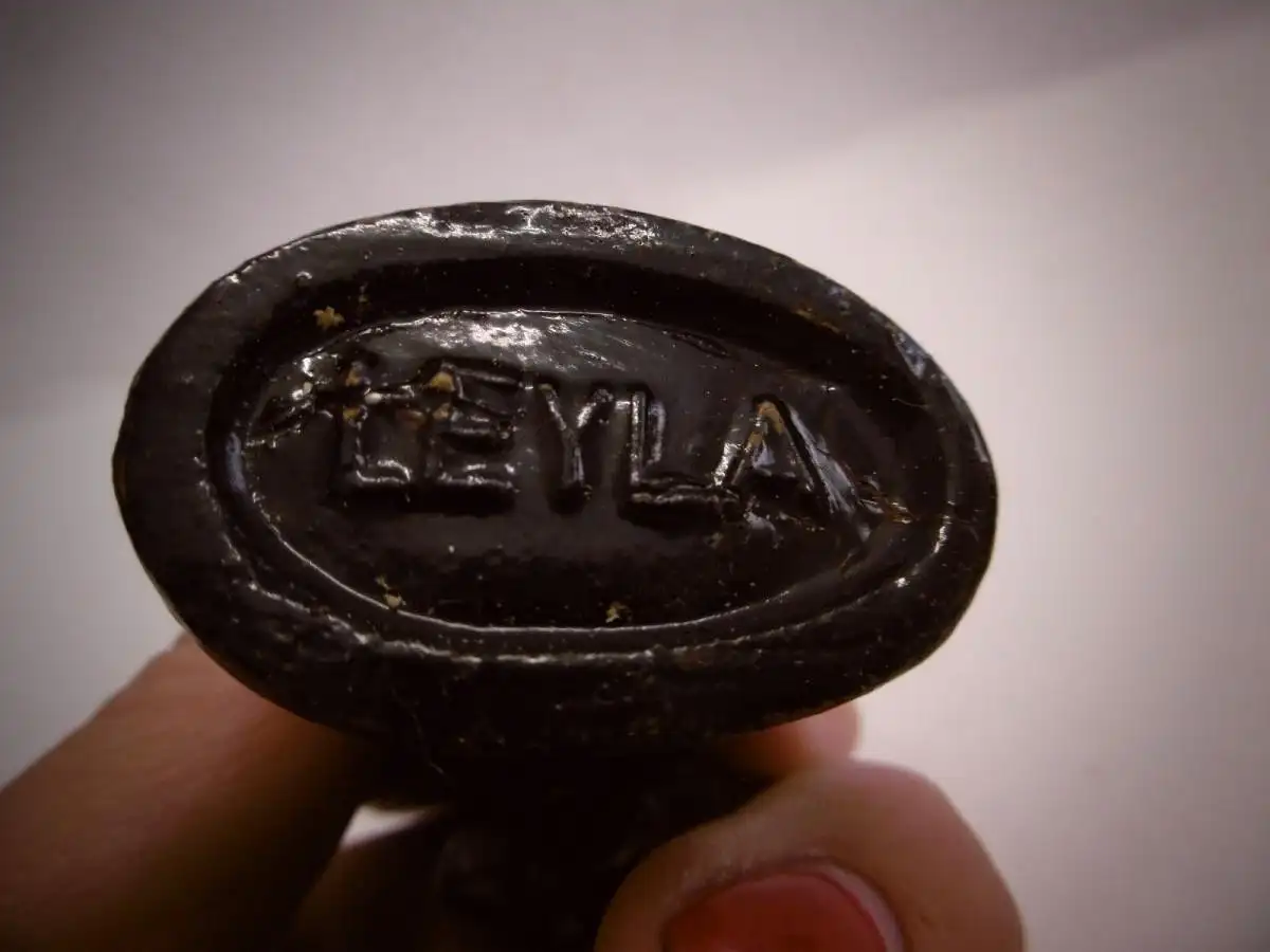 Bezauberndes Osterhasen Paar Massefiguren Fa. LEYLA, Höhe ca. 9 cm, Rarität! 4