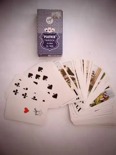 Kartenspiel PIATNIK TAROCK 54 Blatt Nr. 1935