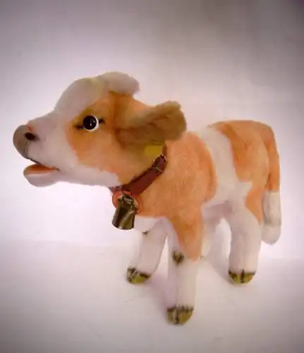 Vintage Plüschtier "Steiff - Knopf im Ohr" Cosy Kälble , unbespielt, Top Zustand