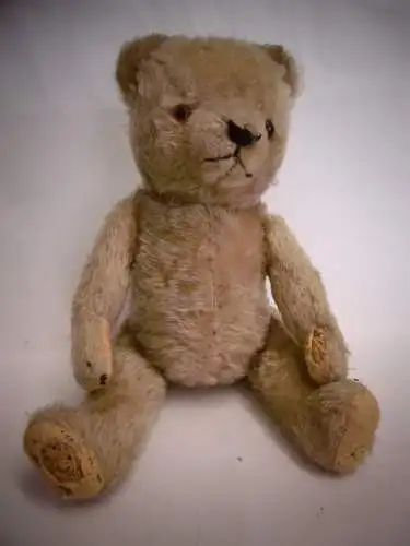 Vintage Plüschtier von STEIFF: "Teddy",bewegl. Arme, Beine + Kopf, mit Geräusch