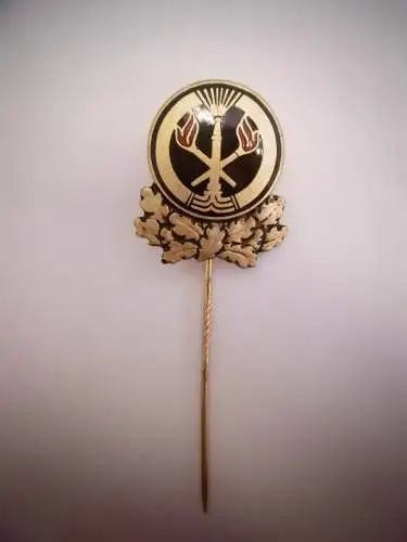 Alte Anstecknadel/ Ehrennadel "Feuerwehr", Rheinland Pfalz (bronze), ca. 5,6 cm