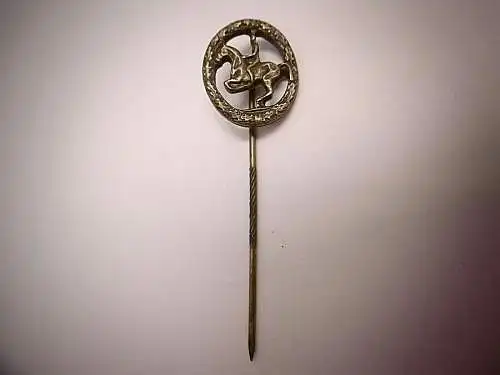 Alte Anstecknadel "Deutsches Jugendreiterabzeichen"