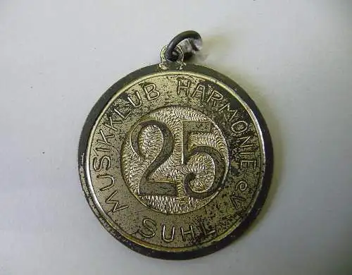 Abzeichen Musikklub Harmonie Suhl 1937 / Silber 800