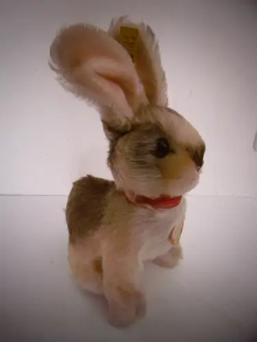 Vintage Plüschtier "Steiff - Knopf im Ohr" Hase Sonny , unbespielt, Top Zustand
