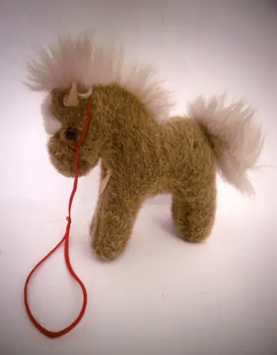Vintage Plüschtier von STEIFF: Kuscheliges "Pony Stompy"