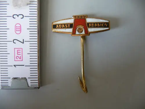 Anstecknadel Adast Adamov Maschinenfabrik Tschechien